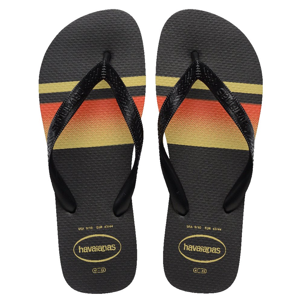 Top Basic Black Thongs - Image 2