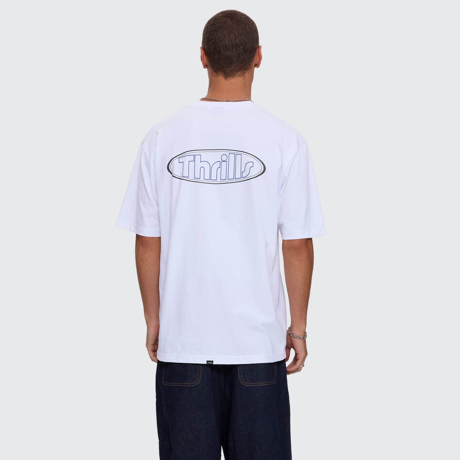 Val For The Win Oversize Fit Tee White - Image 3