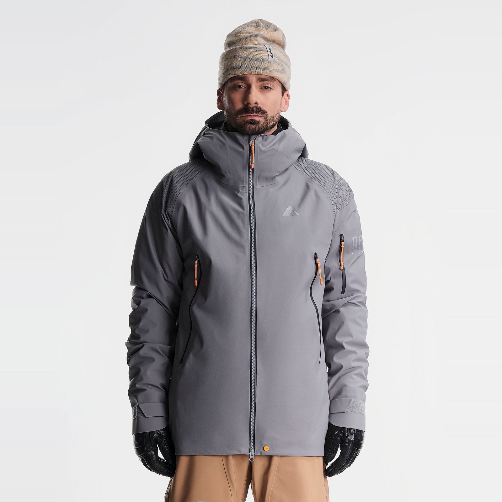 Mens Mtn-X Canyon 3L Light Jacket Light Steel Blue - Image 3