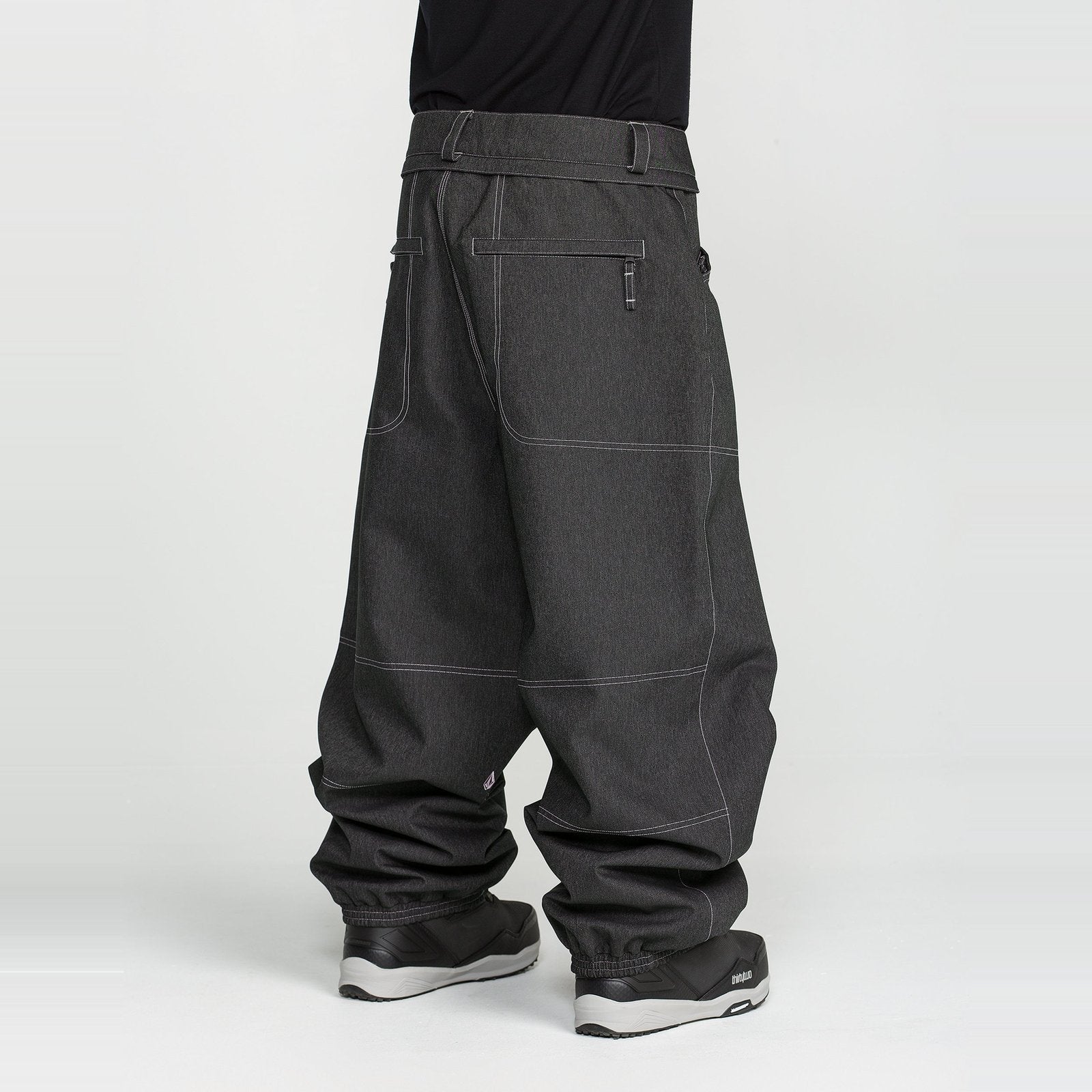 Mens Lapper Pants Black - Image 3