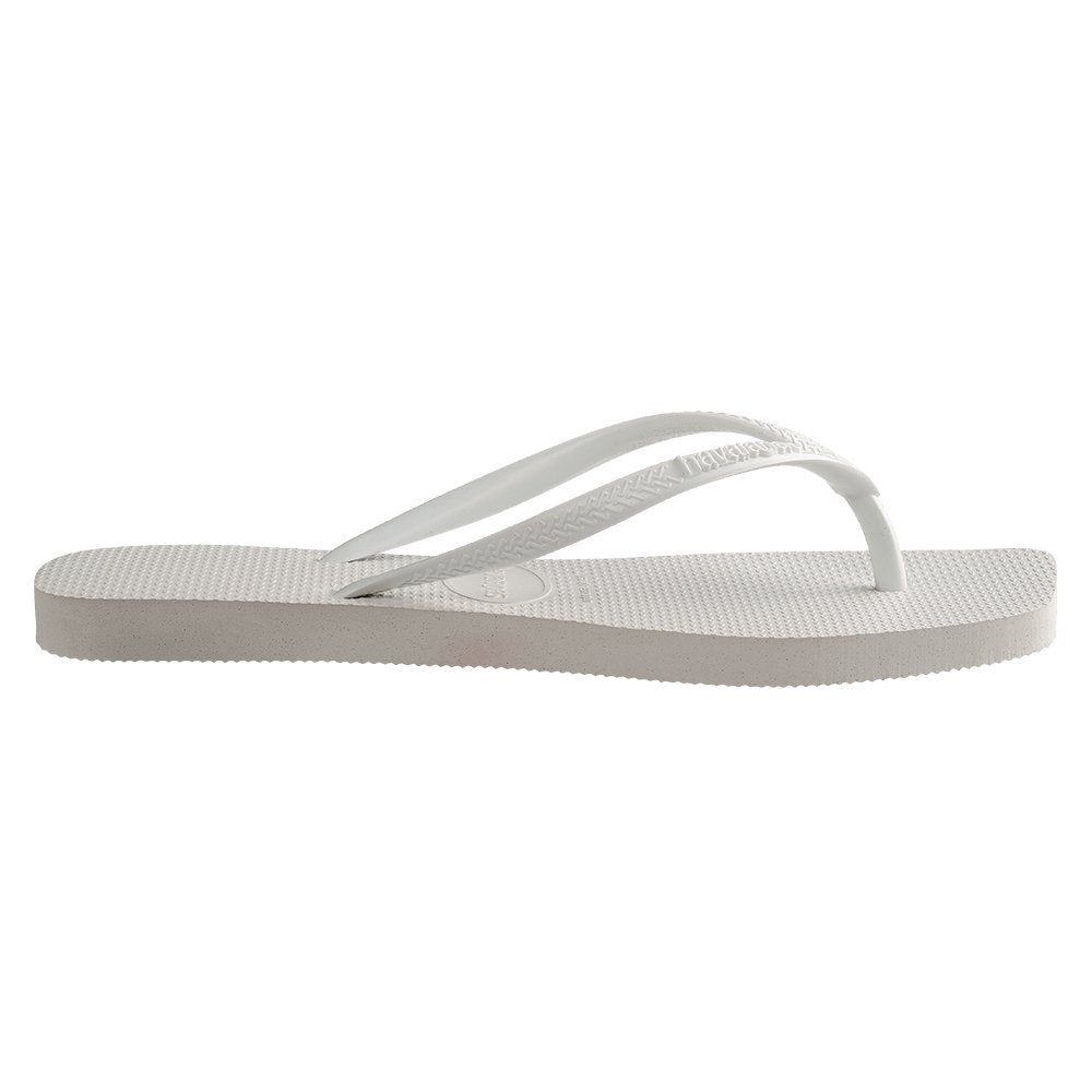 Slim Square Toe White Thongs - Image 3