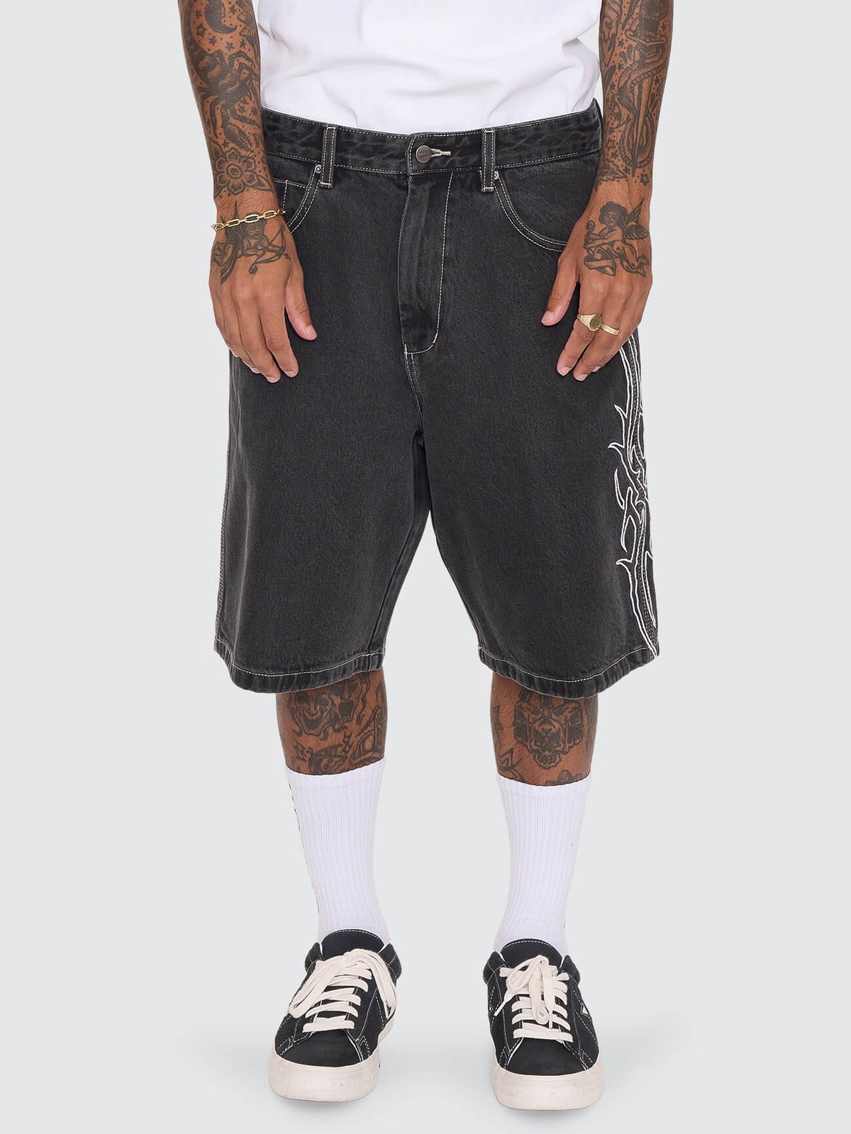 Pitted Big Dawg Jean Short Used Black - Image 3