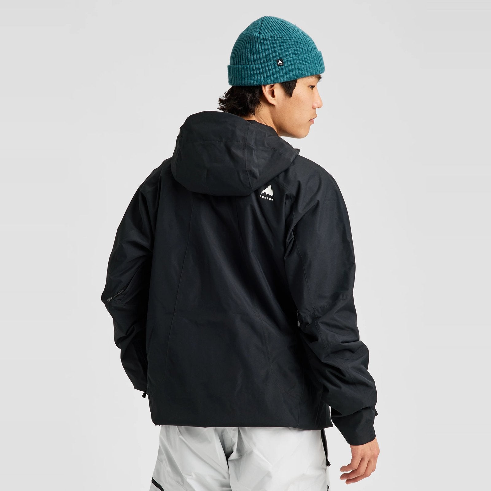 Mens Reserve 2L Jacket True Black - Image 3
