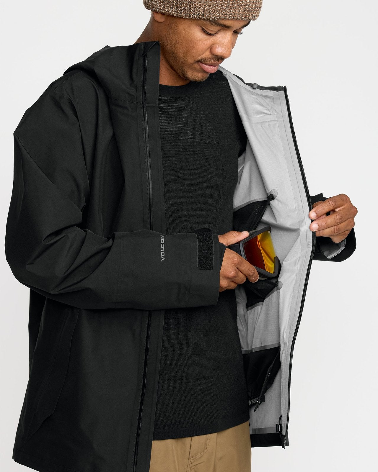 Mens Tester 3L Gore-Tex Jacket Black - Image 3