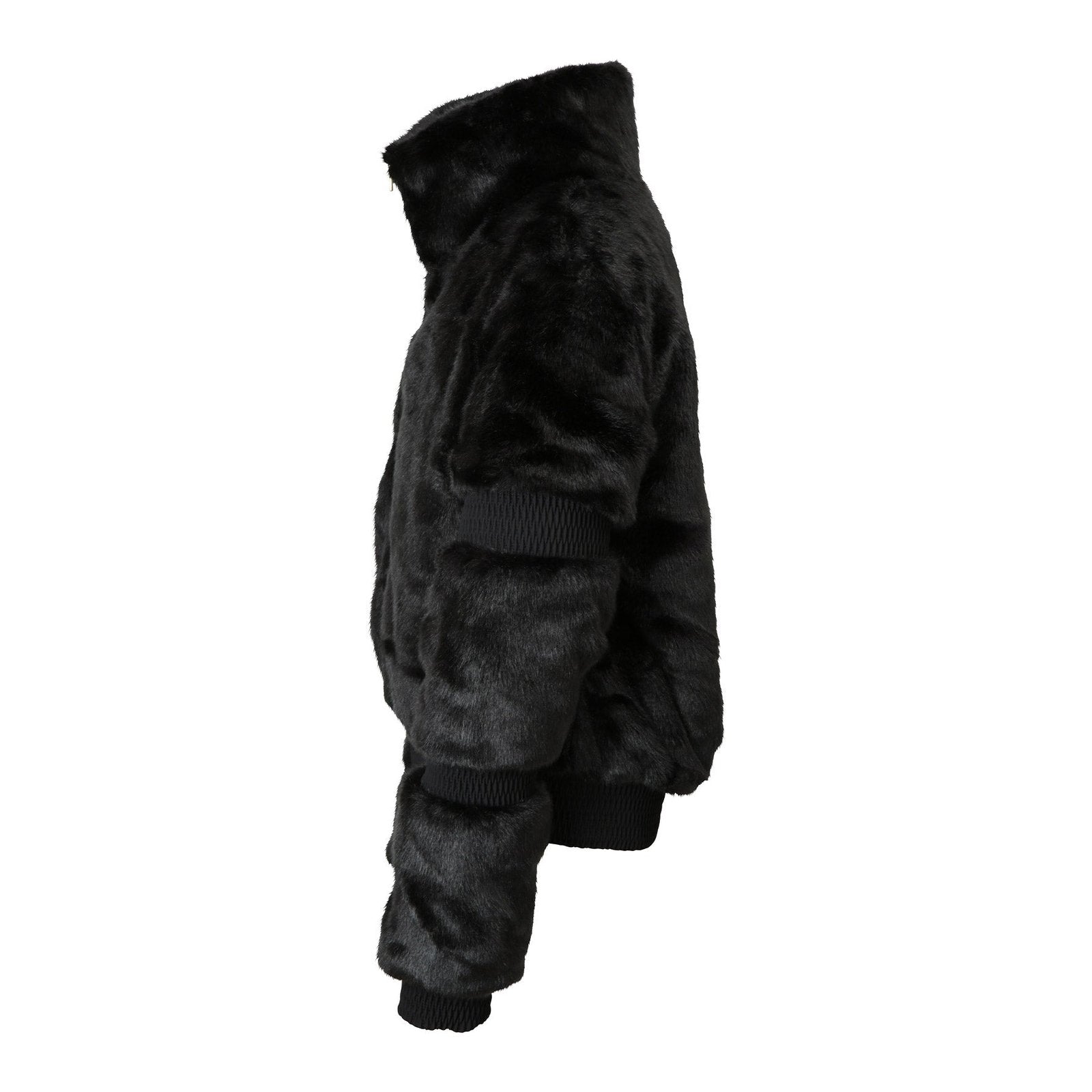Womens Poodle Peak Jacket Black - Image 3