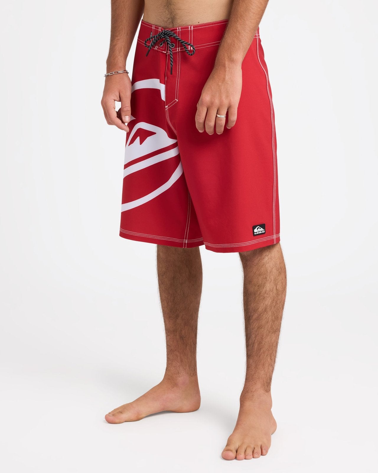 Mens Silicon 21" Board Shorts Salsa - Image 3