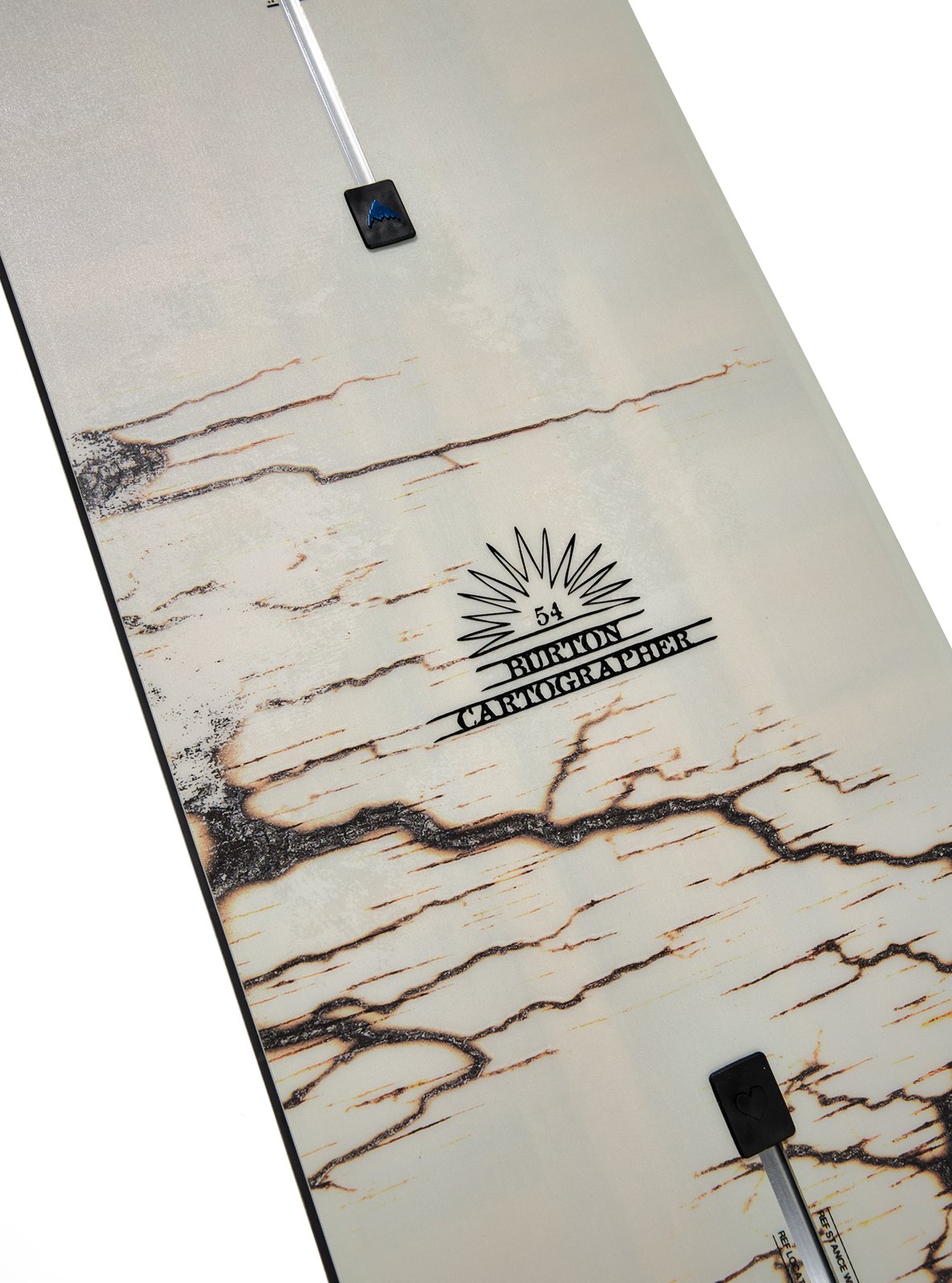 Cartographer Camber Snowboard Fractal Burning - Image 3
