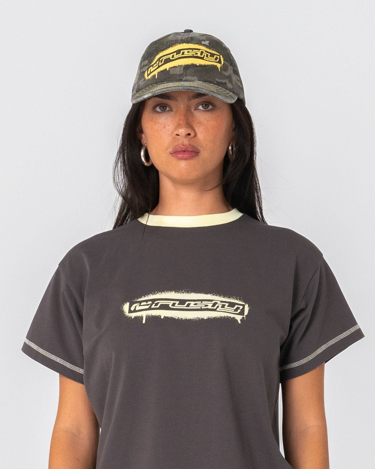 Punked Camo Skate Cap Camo - Image 3