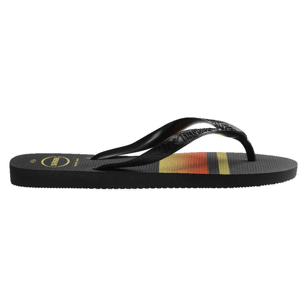 Top Basic Black Thongs - Image 3