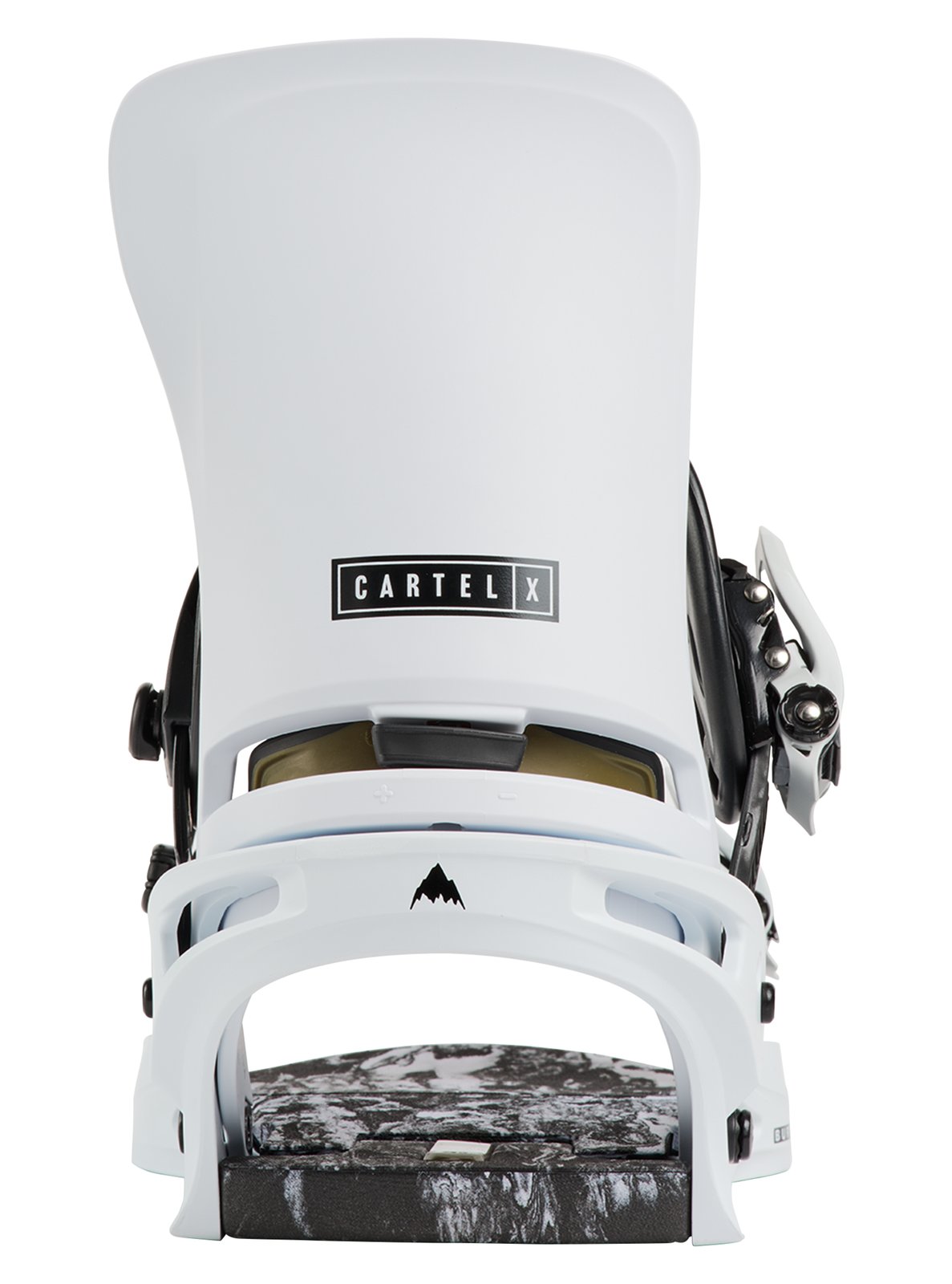 Mens Cartel X Re:Flex Snowboard Bindings White - Image 3