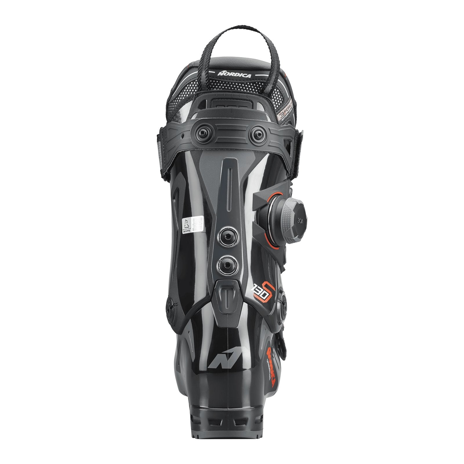 Speedmachine 3 130 S BOA Cuff Black / Anthracite / Red - Image 3