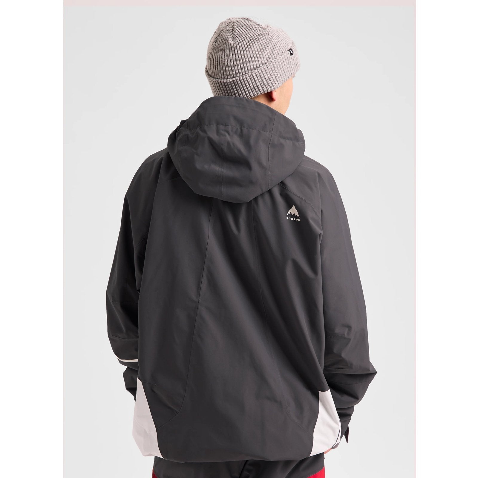Mens Reserve 2L Relaxed Anorak Jacket Gotham Gray / Gray Cloud - Image 3