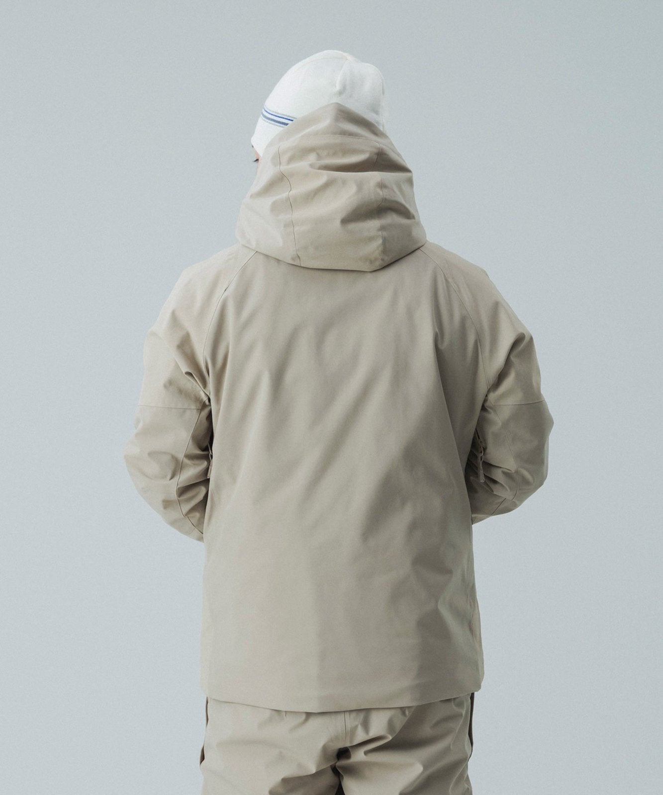 Mens Masters Jacket Beige - Image 3