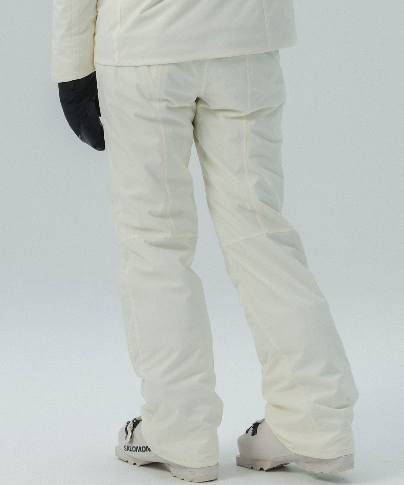 Womens Soft Frame Pants Off White - Image 3