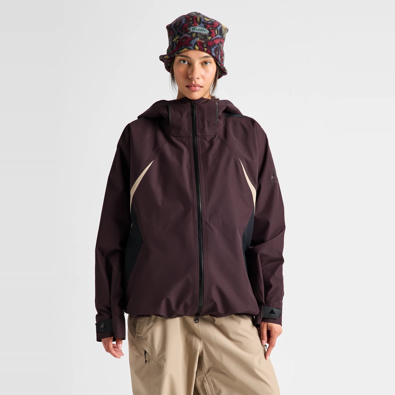 Futuretrust 3L Jacket Bear Hug Brown / True Black / Summit Taupe - Image 3