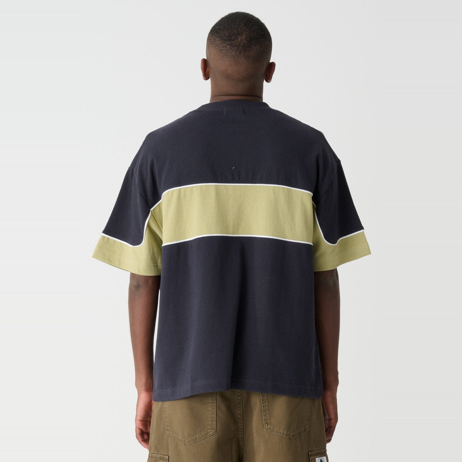 Jungle Panel Gorilla Fit Tee Pigment Captain Navy - Image 4
