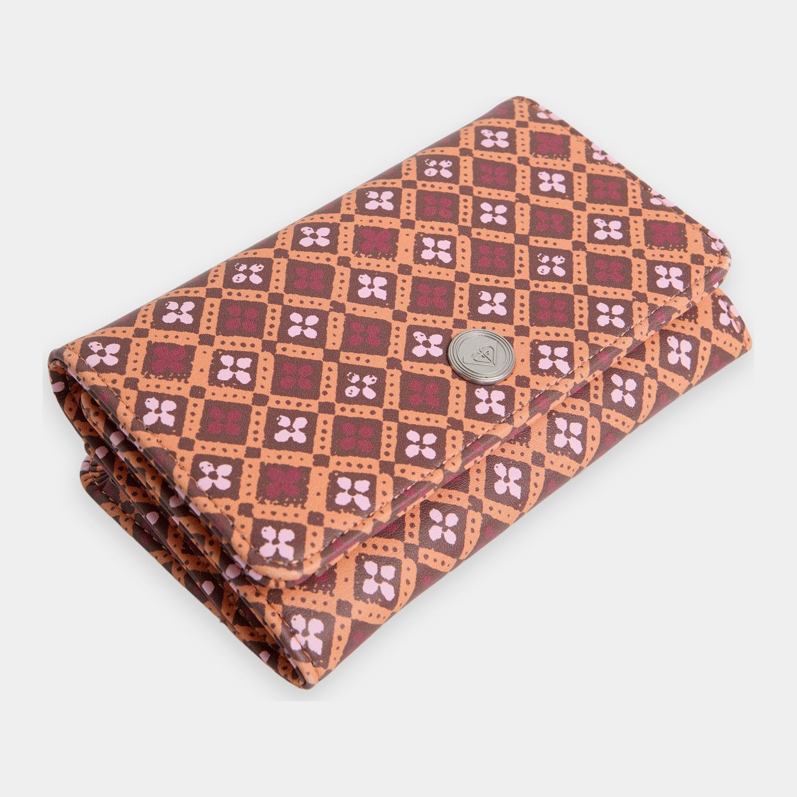 Womens Crazy Diamond Wallet Dusty Orange - Image 4