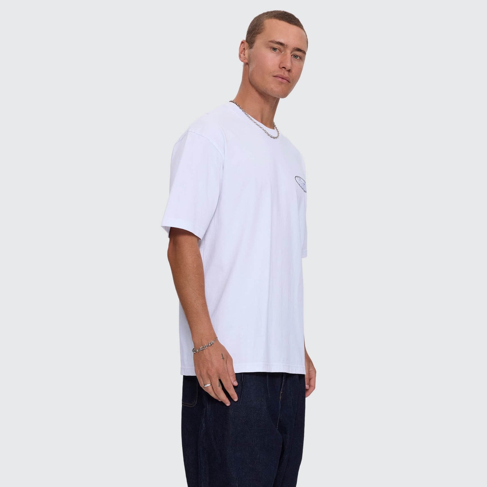 Val For The Win Oversize Fit Tee White - Image 4