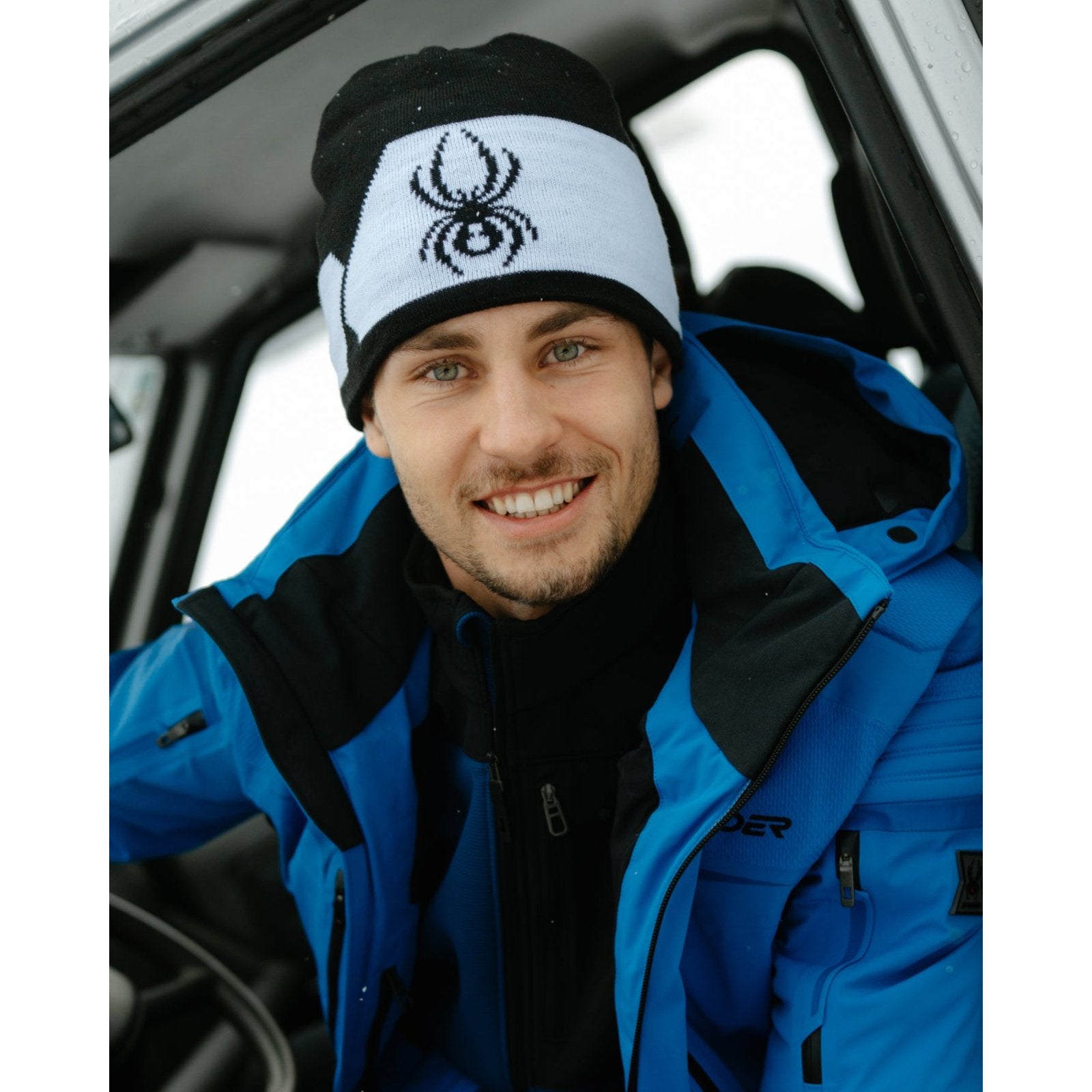 Mens Shelby Hat Black - Image 4