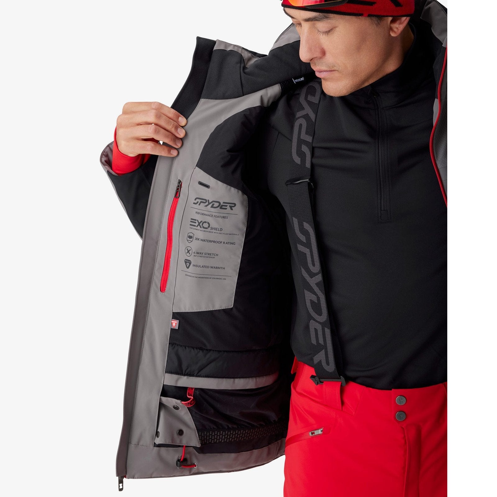Mens Vanqysh Jacket Storm - Image 4