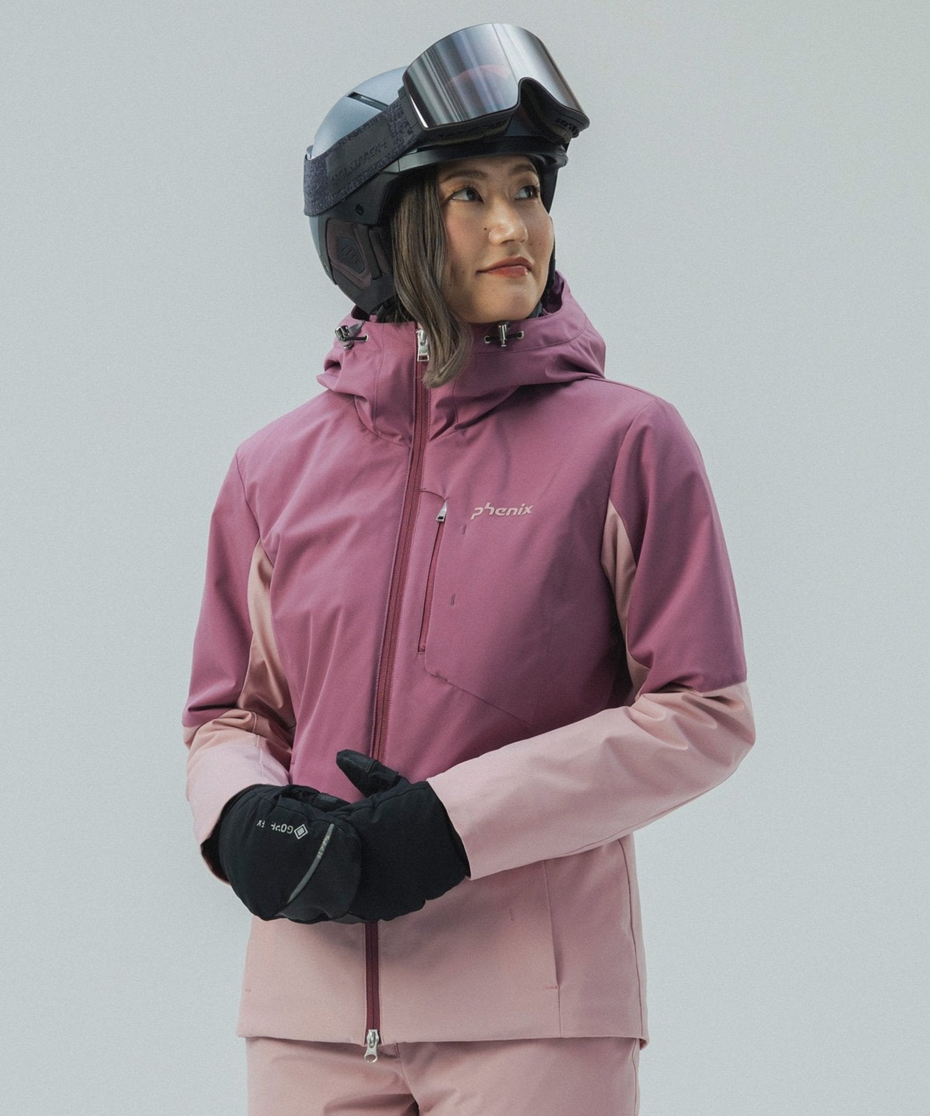 Womens Mist Layer Jacket Light Pink - Image 40