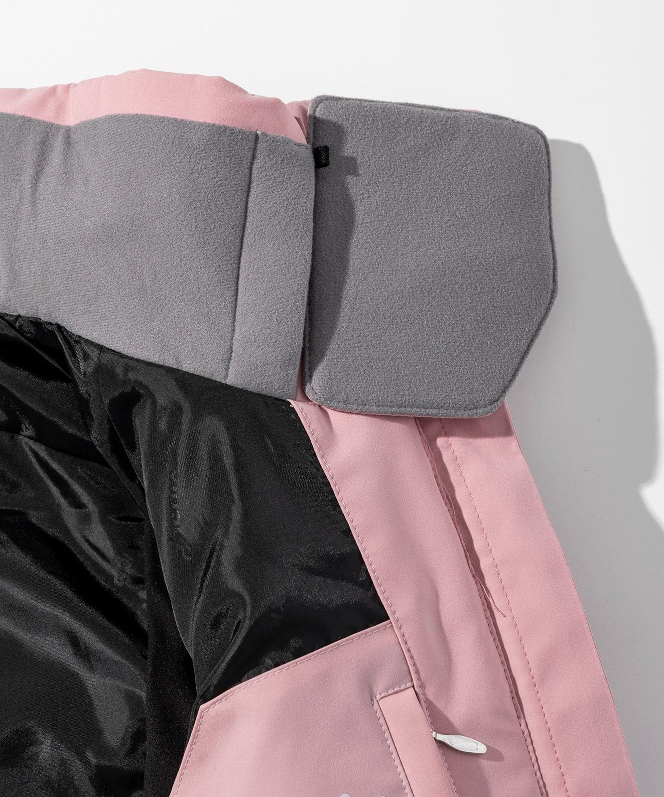 Womens Seamless Down Jacket Light Pink - Image 43