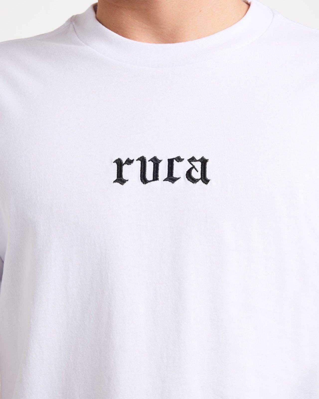 Mens Old T-Shirt White - Image 4