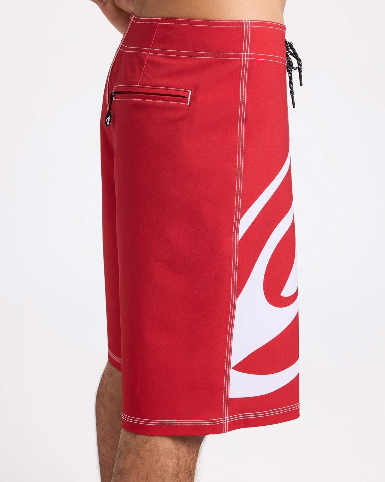 Mens Silicon 21" Board Shorts Salsa - Image 4
