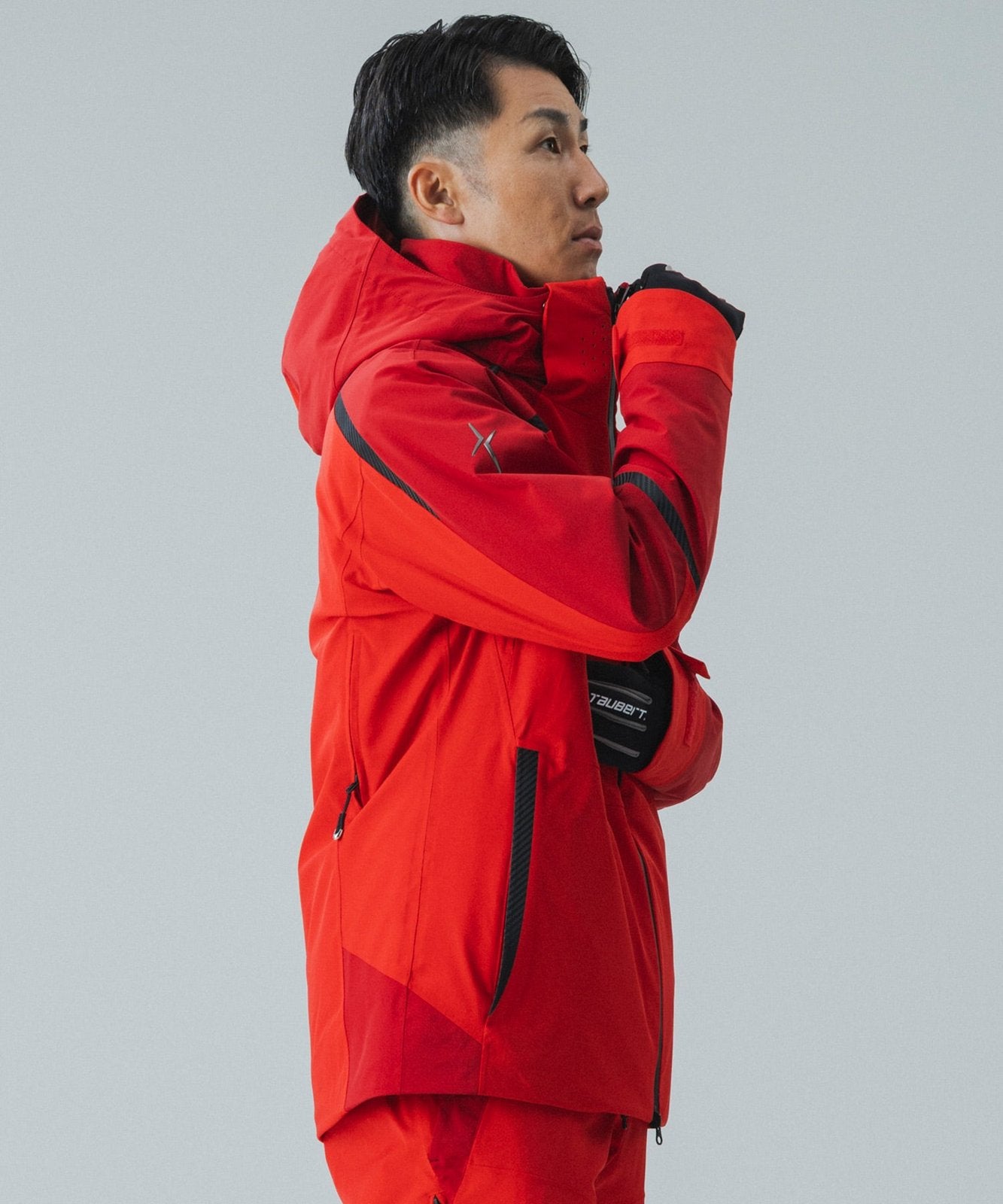Mens Streamlined Fvs Jacket Red - Image 4