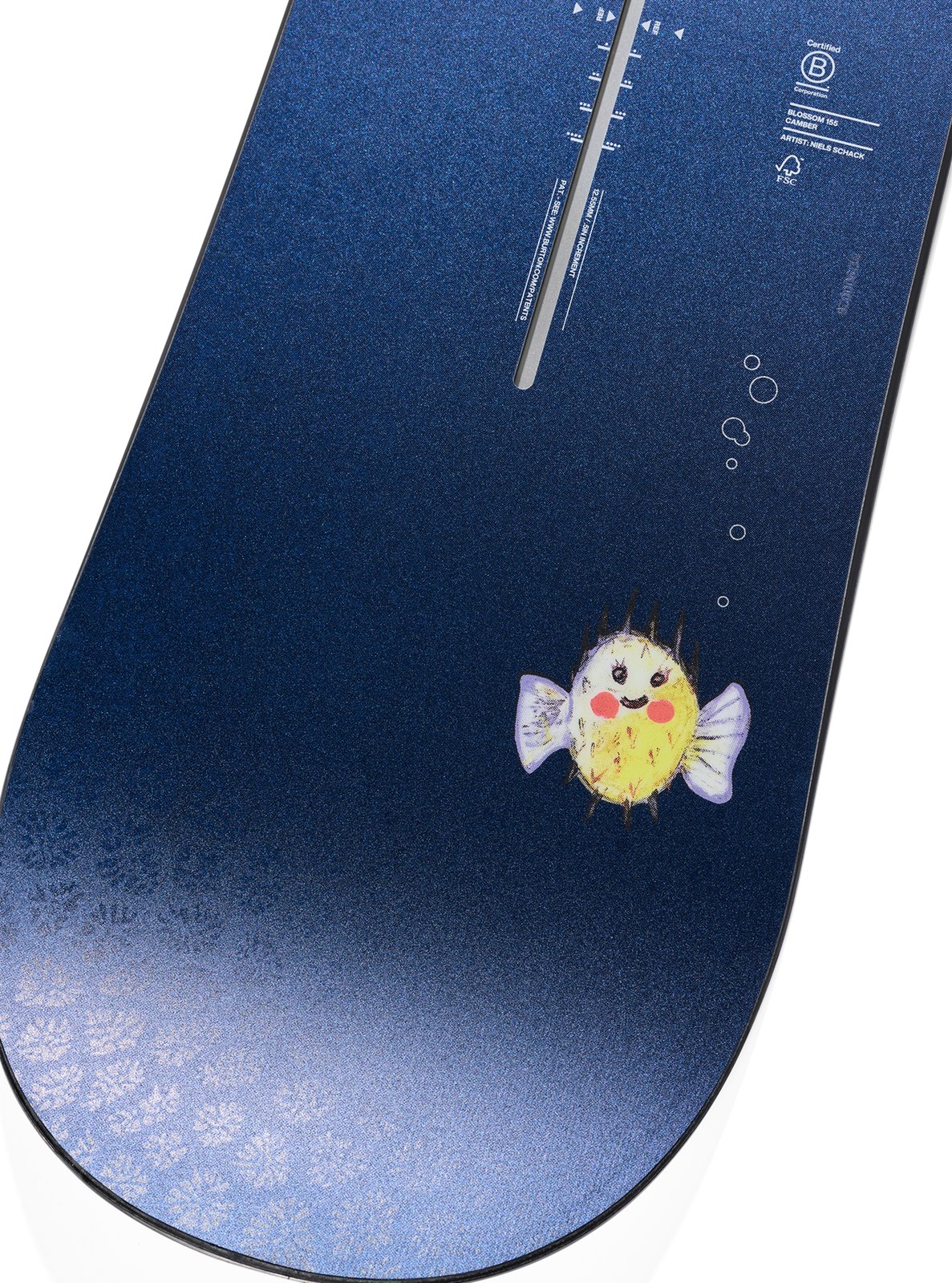 Blossom Camber Snowboard Seahorse - Image 4