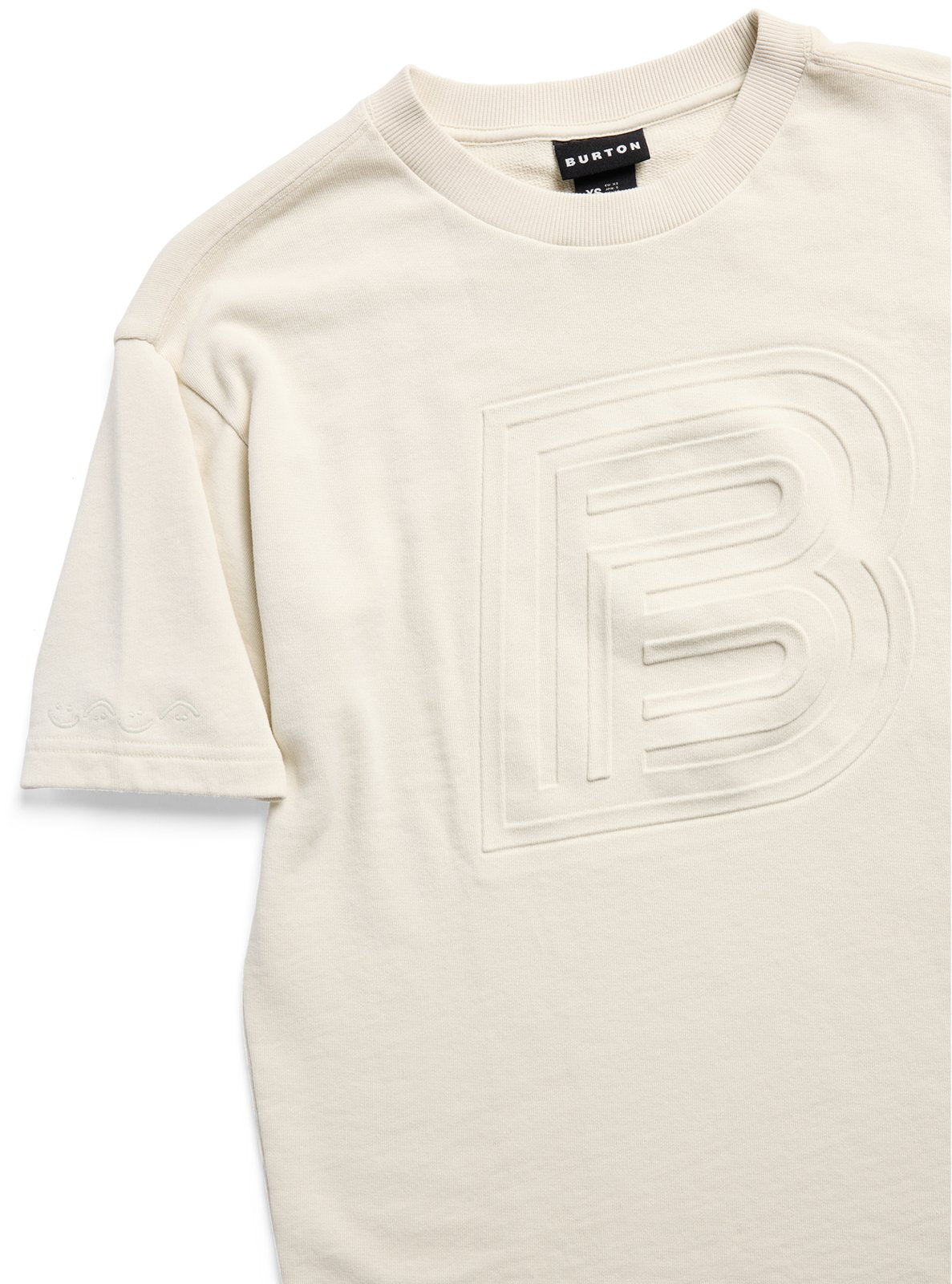 Mens Baggy B Tee Lunar Sand - Image 4