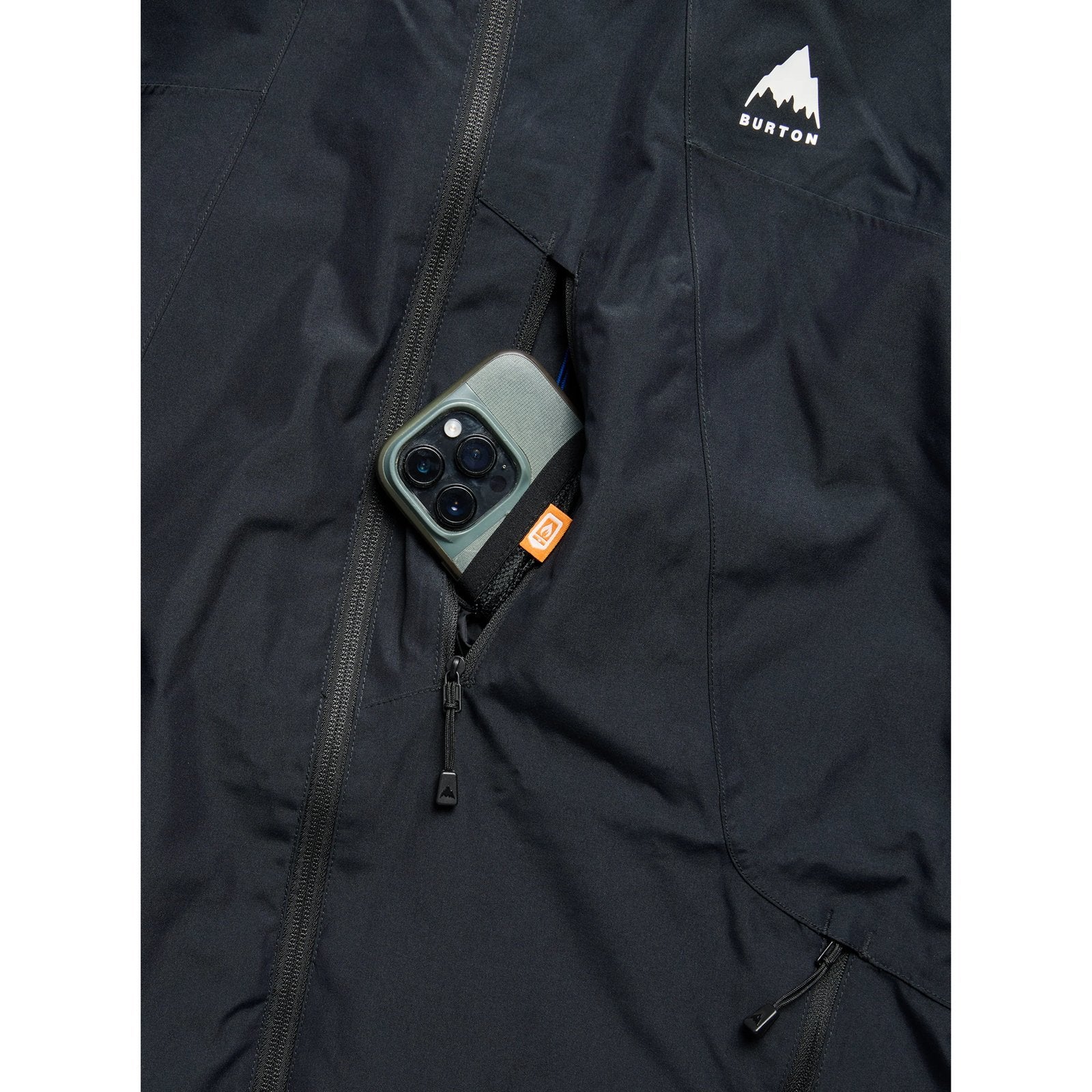 Mens Reserve 2L Jacket True Black - Image 4