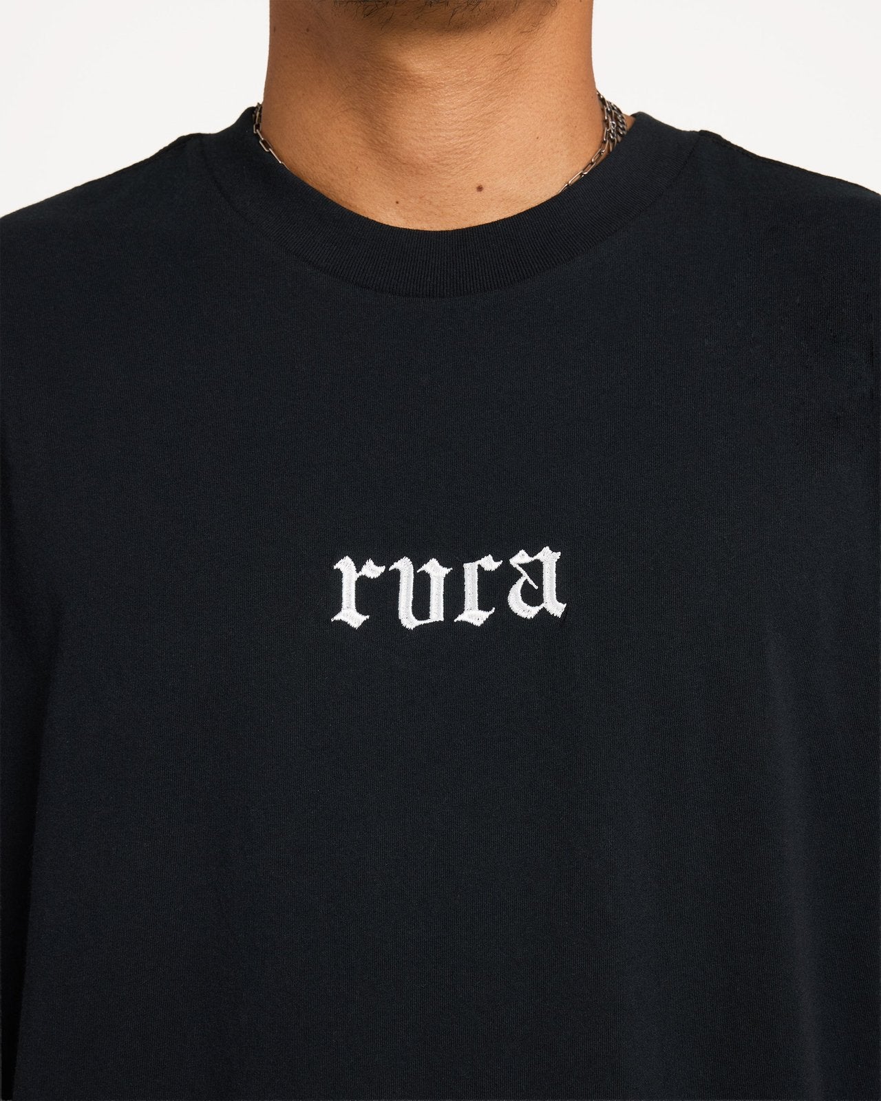 Mens Old Muscle Rvca Black - Image 4
