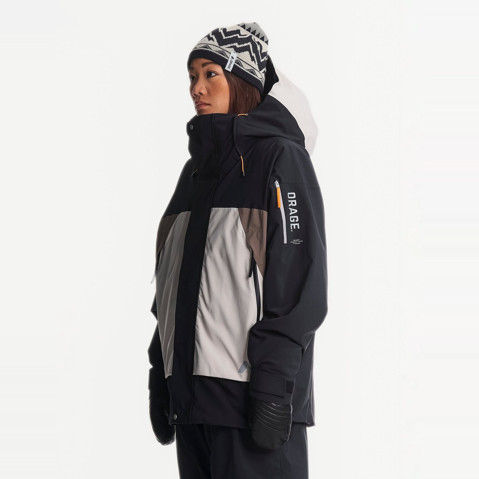 Rebound 2L Unisex Shell Jacket Black - Image 5