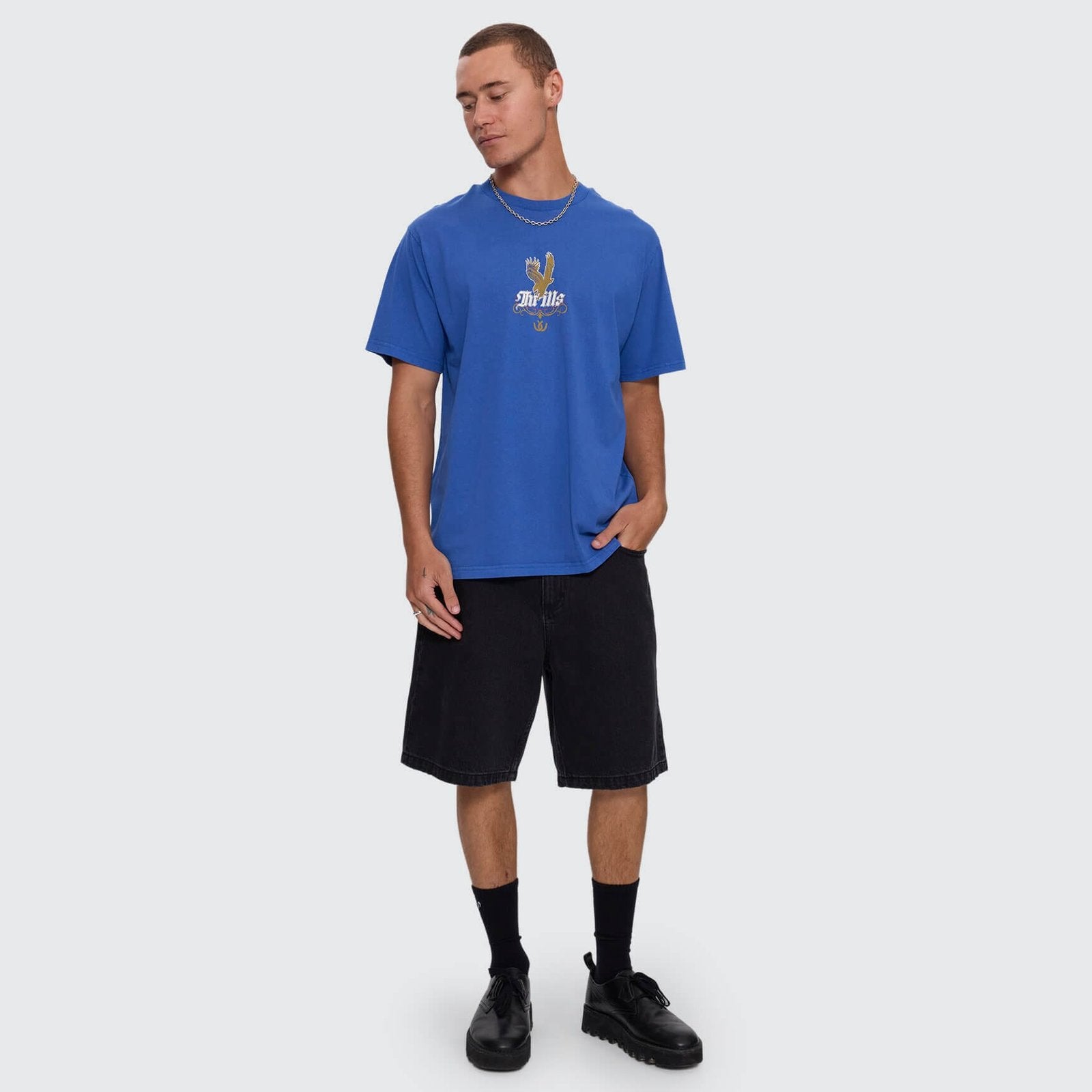 Always Good Always Tough Merch Fit Tee Royale - Image 5