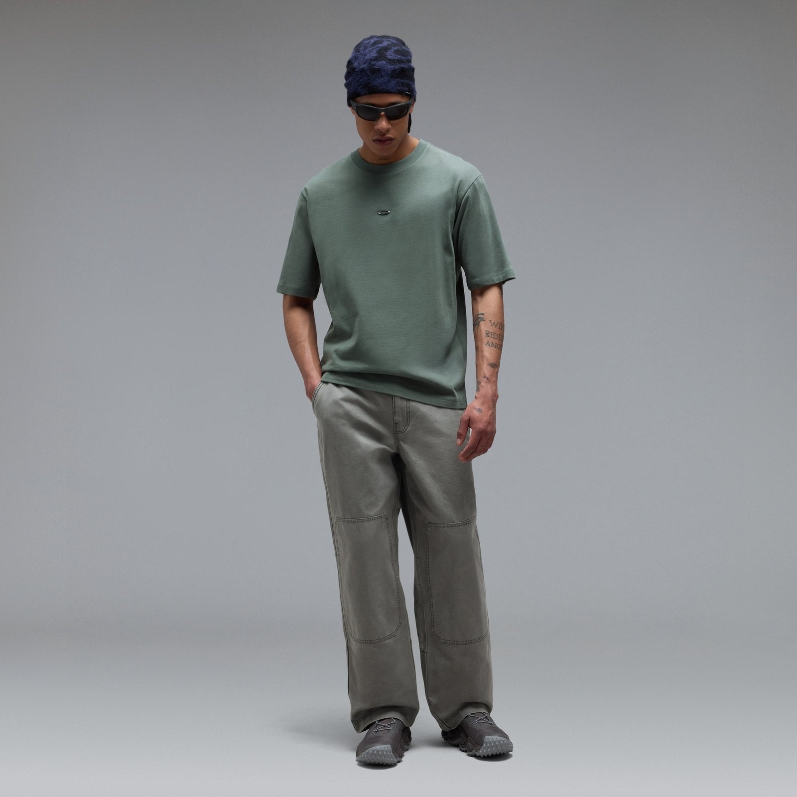 Metal Rise T Shirt Aviator Green - Image 5