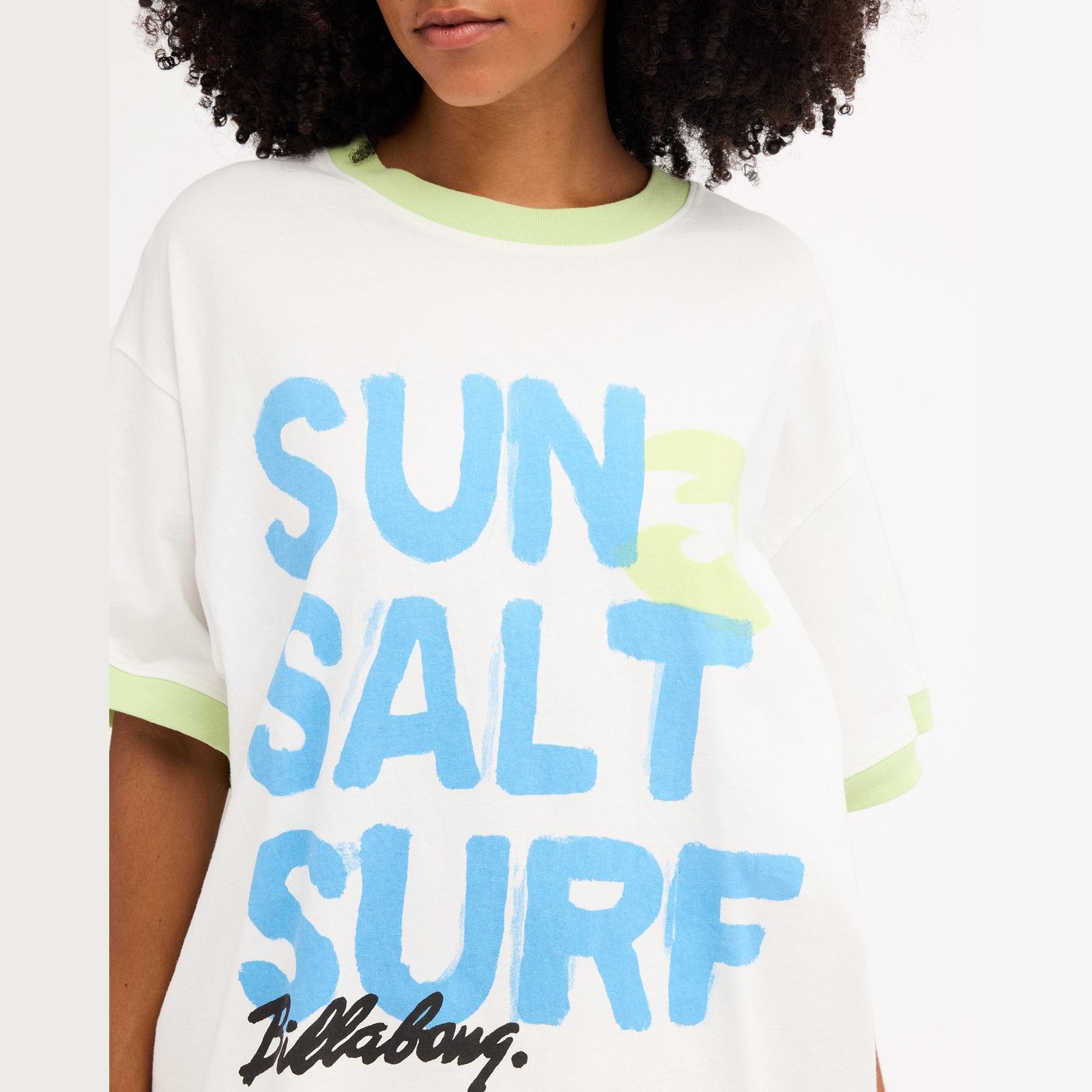 Womens Holiday State T-Shirt Salt Crystal - Image 5