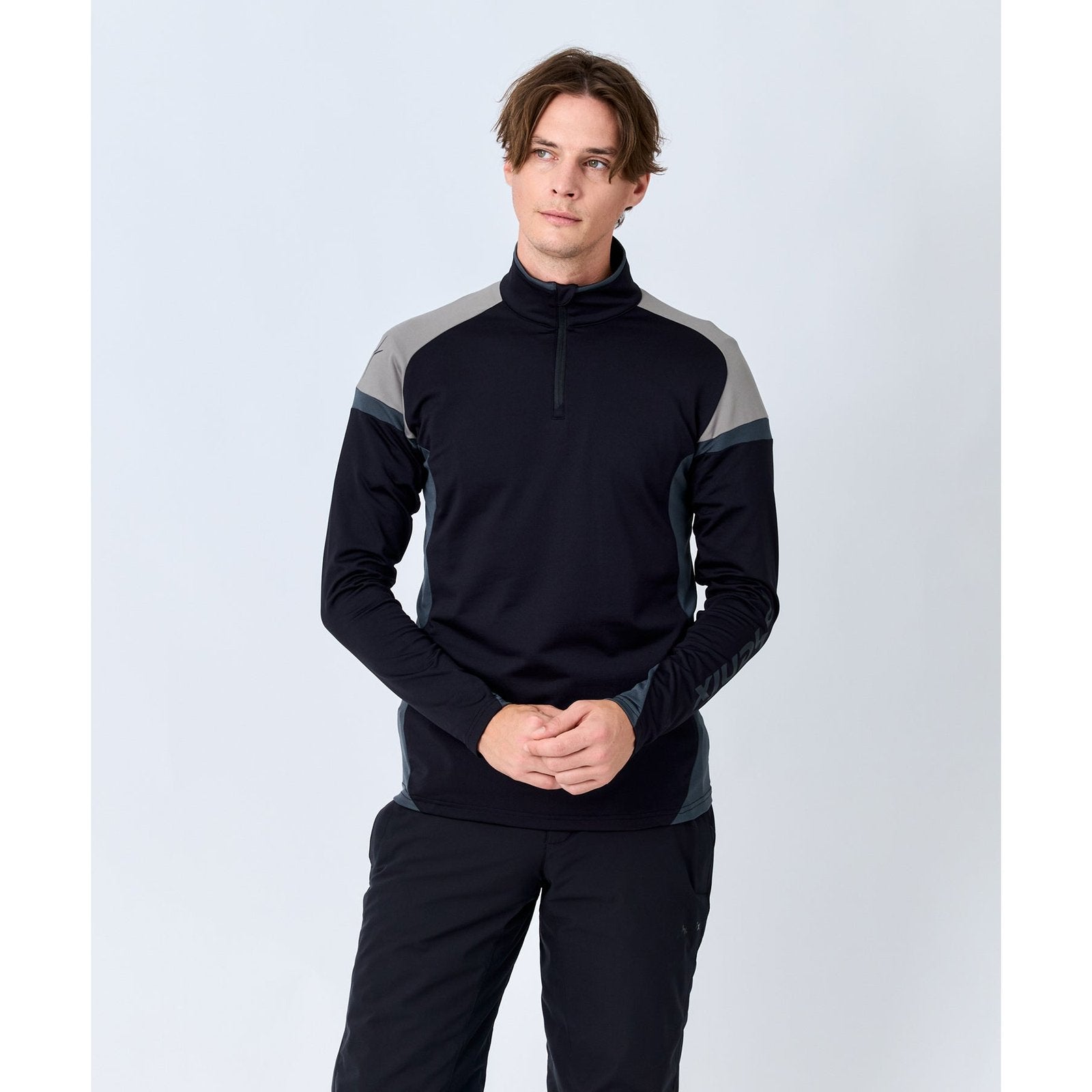 Mens Color Block Inner Black - Image 5