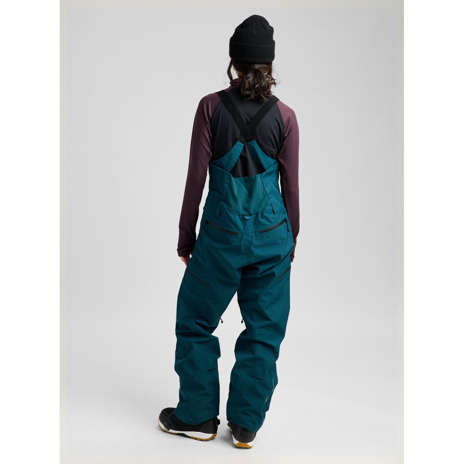 Womens Reserve Gore-Tex 2L Bib Pants Atlantic Teal - Image 5