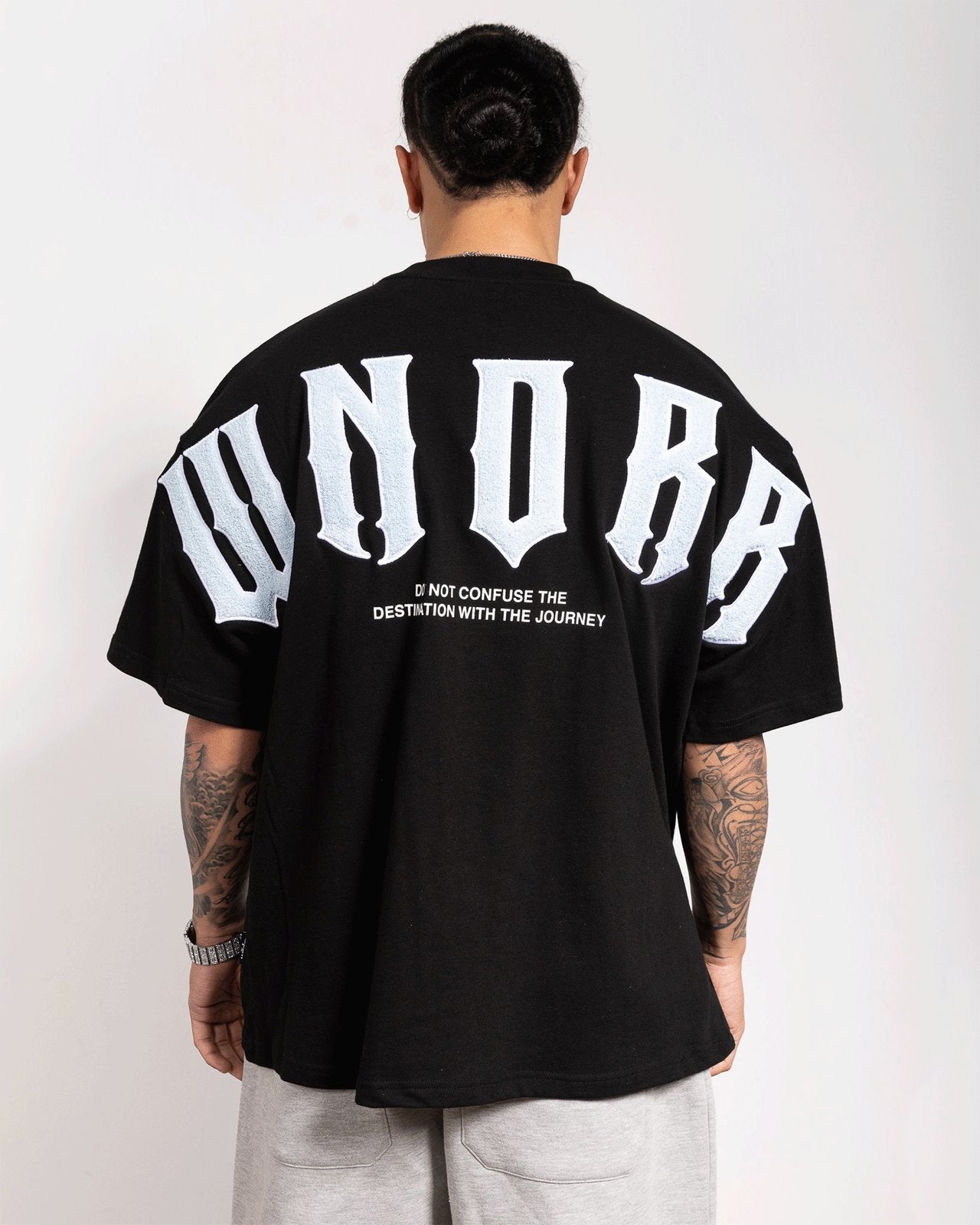 Raider Heavy Weight Tee Black - Image 5