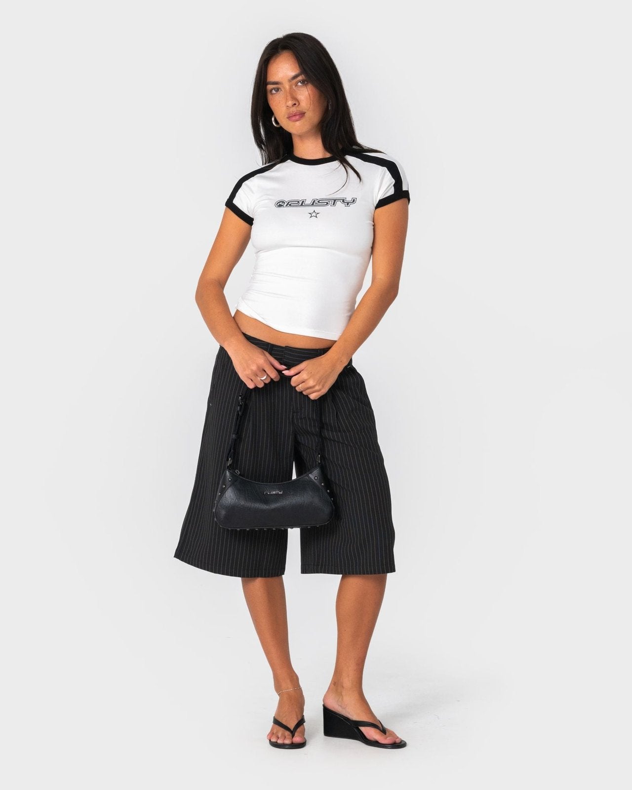 Wild Saint Shoulder Bag Black - Image 5