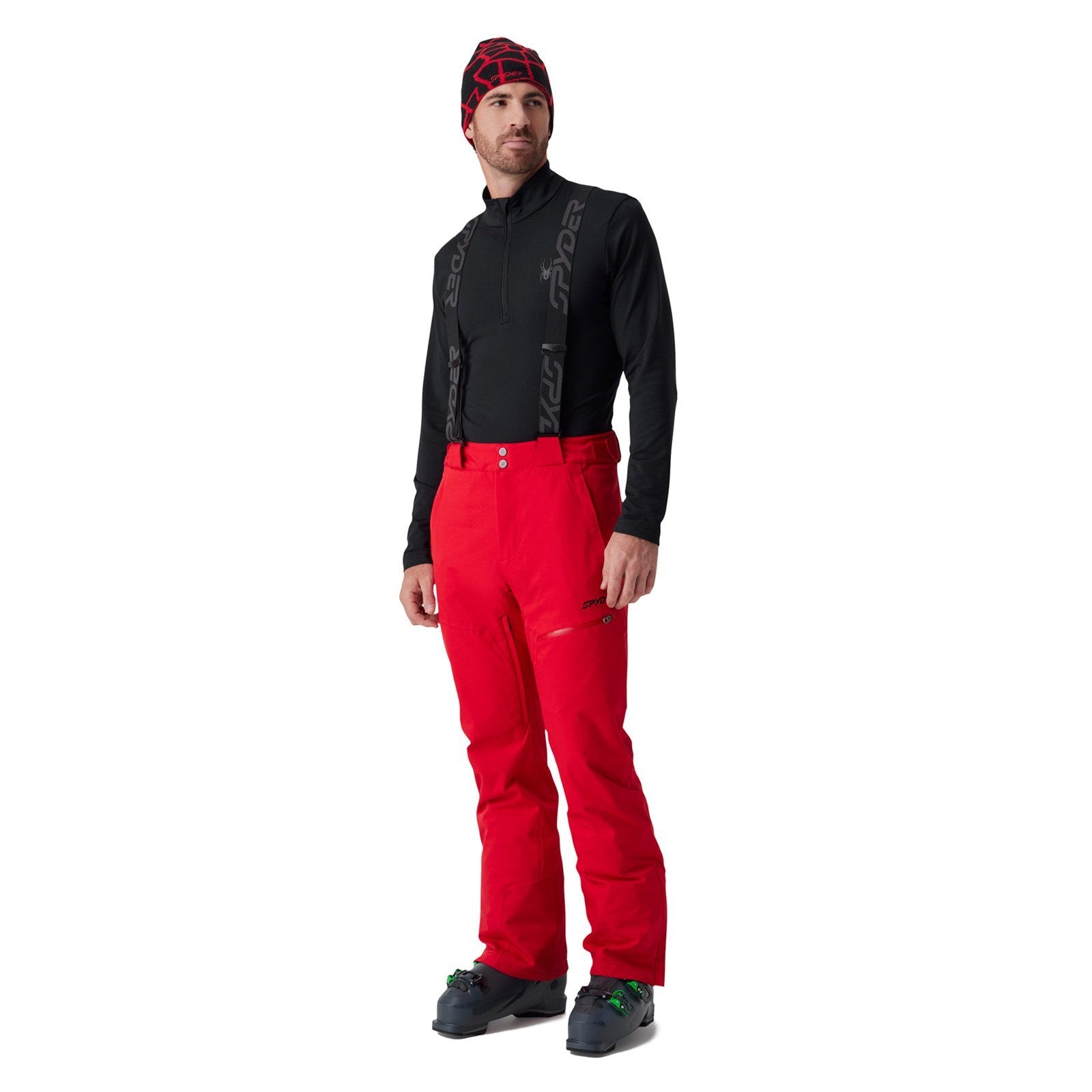 Mens Dare Pants Spyder Red - Image 6