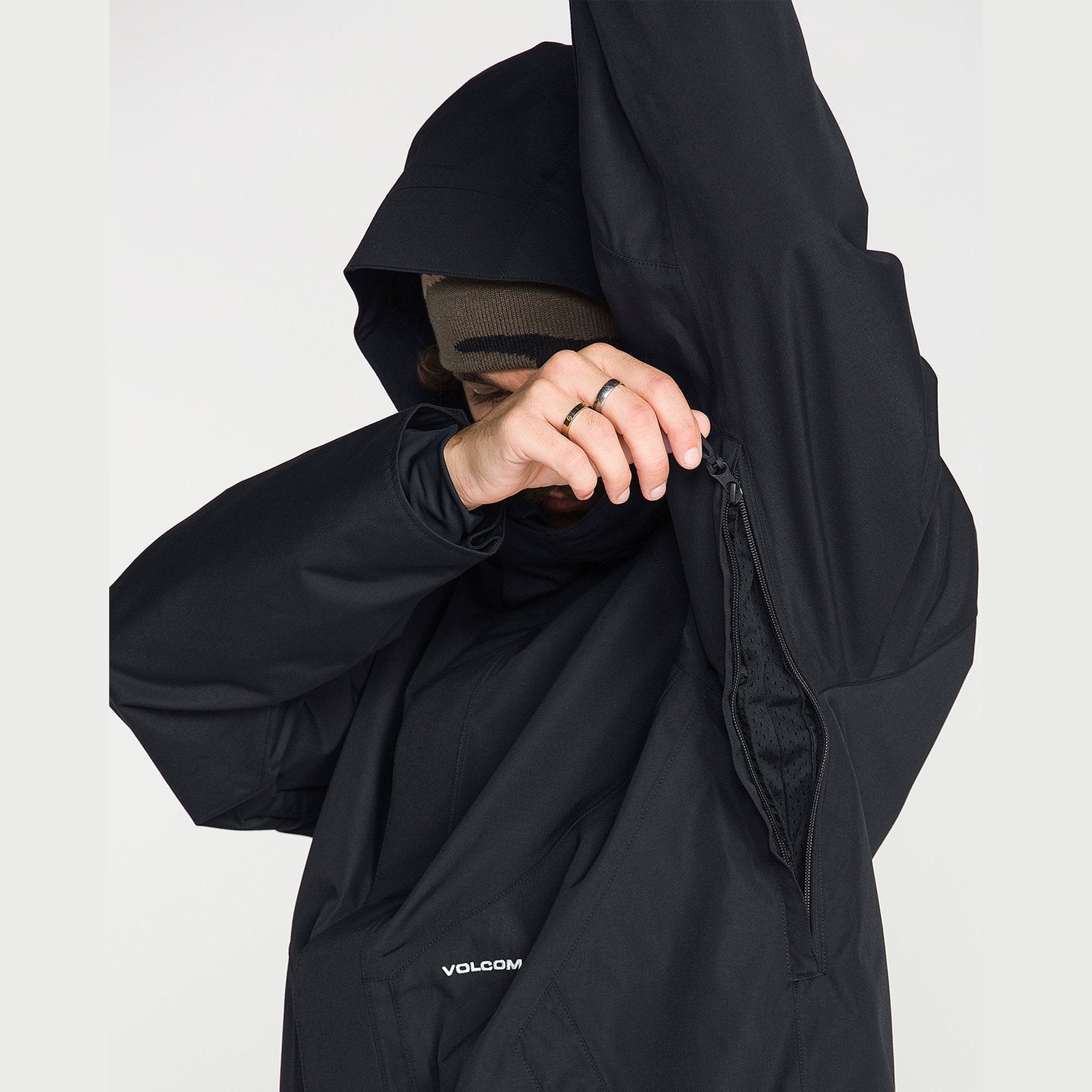 Mens Collins 20K Jacket Black - Image 6