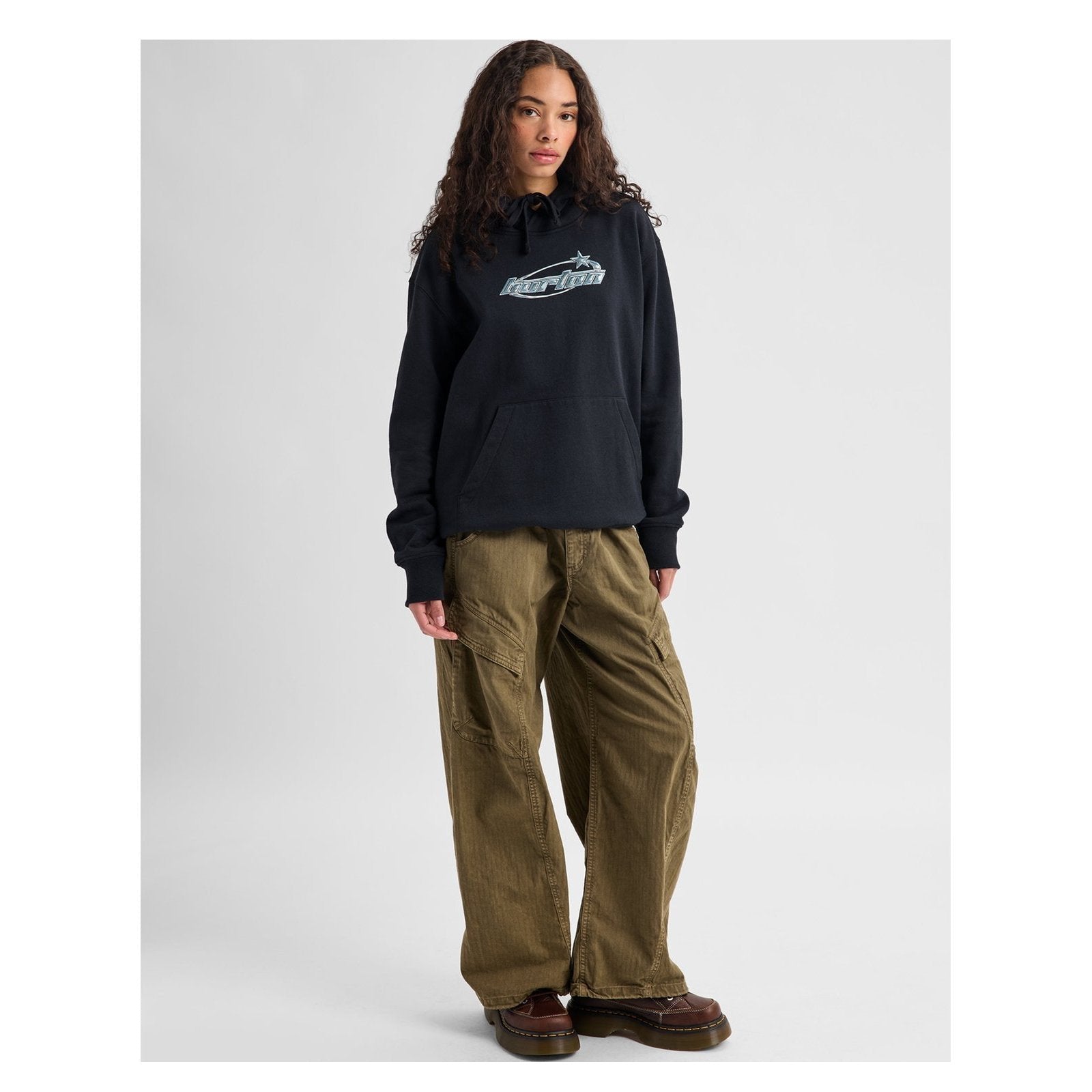 Blossom 27 Pullover Hoodie True Black - Image 6