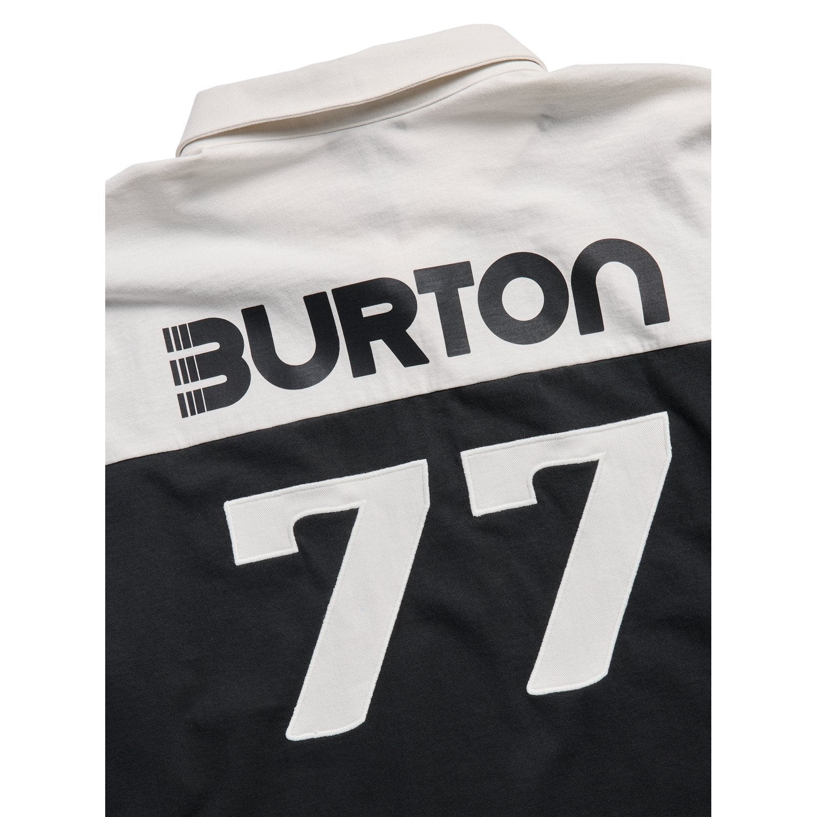 Mens Rugby Shirt True Black / Stout White - Image 6