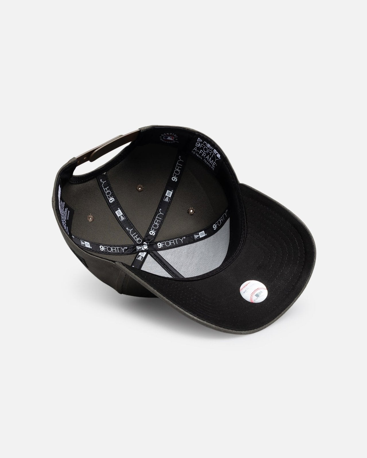 Los Angeles Dodgers 9FORTY A-Frame Snapback - Moss Canvas - Image 6