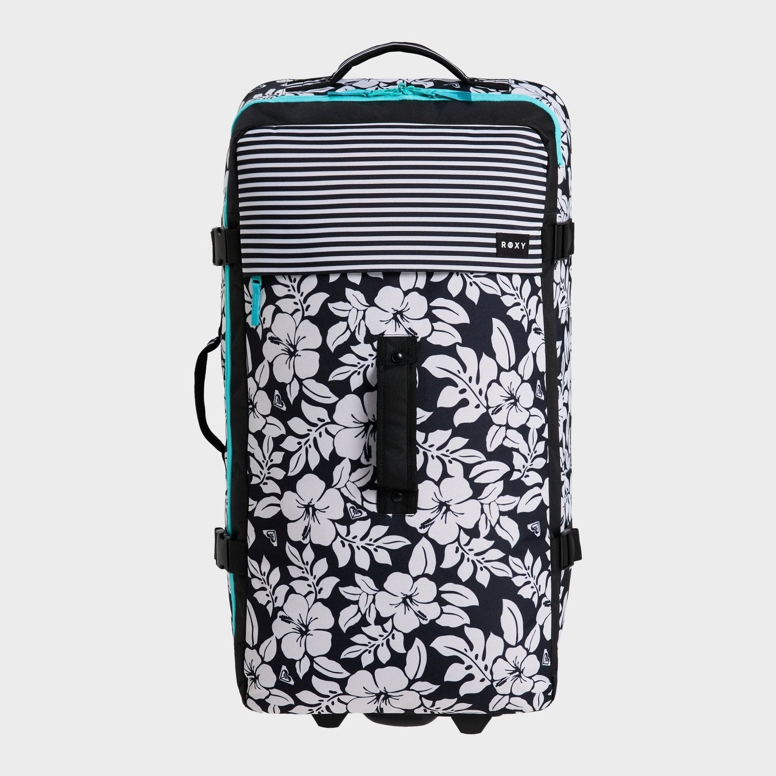 Womens Big Souvenir Roller Suitcase Anthracite The Moves Floral - Image 6