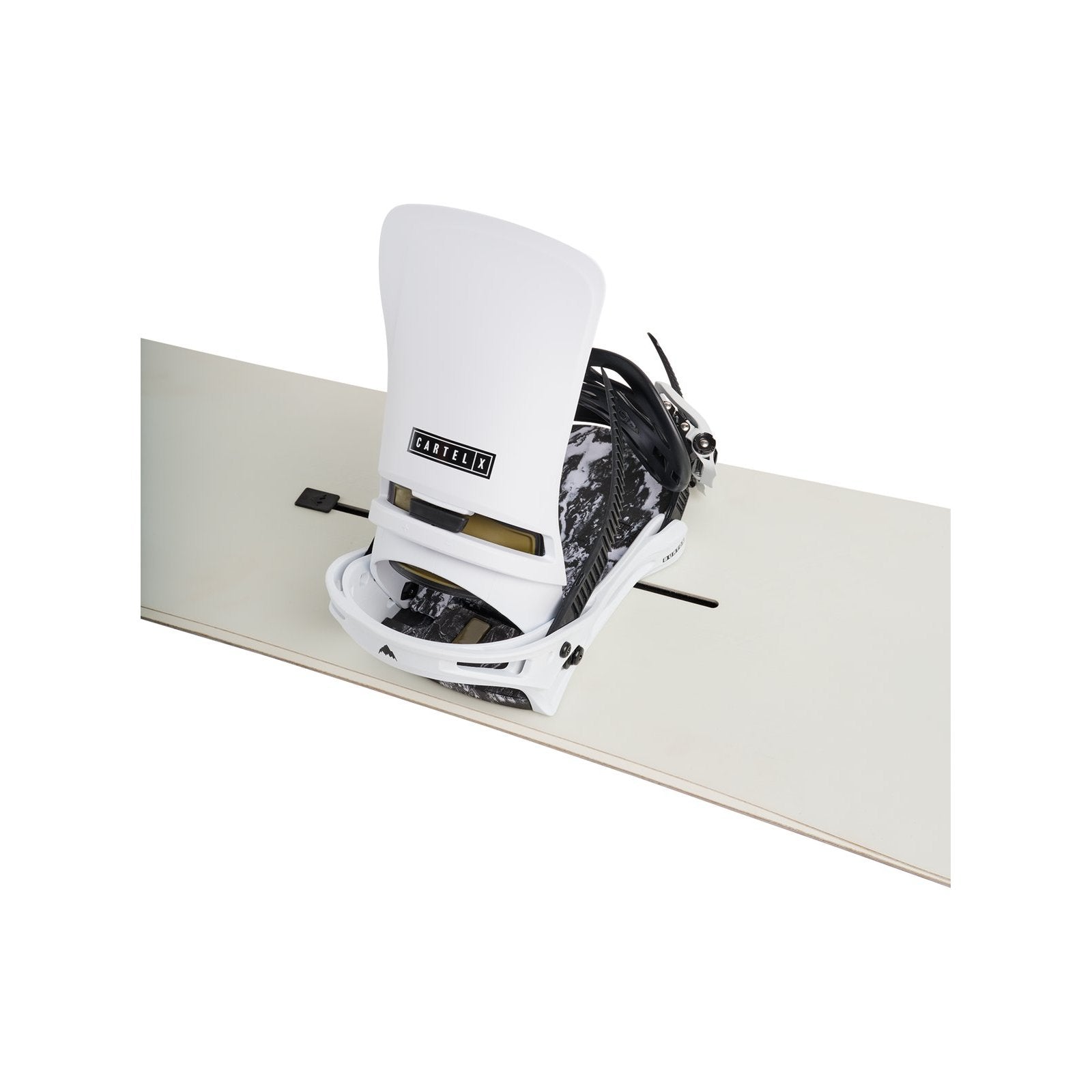 Mens Cartel X Re:Flex Snowboard Bindings White - Image 6