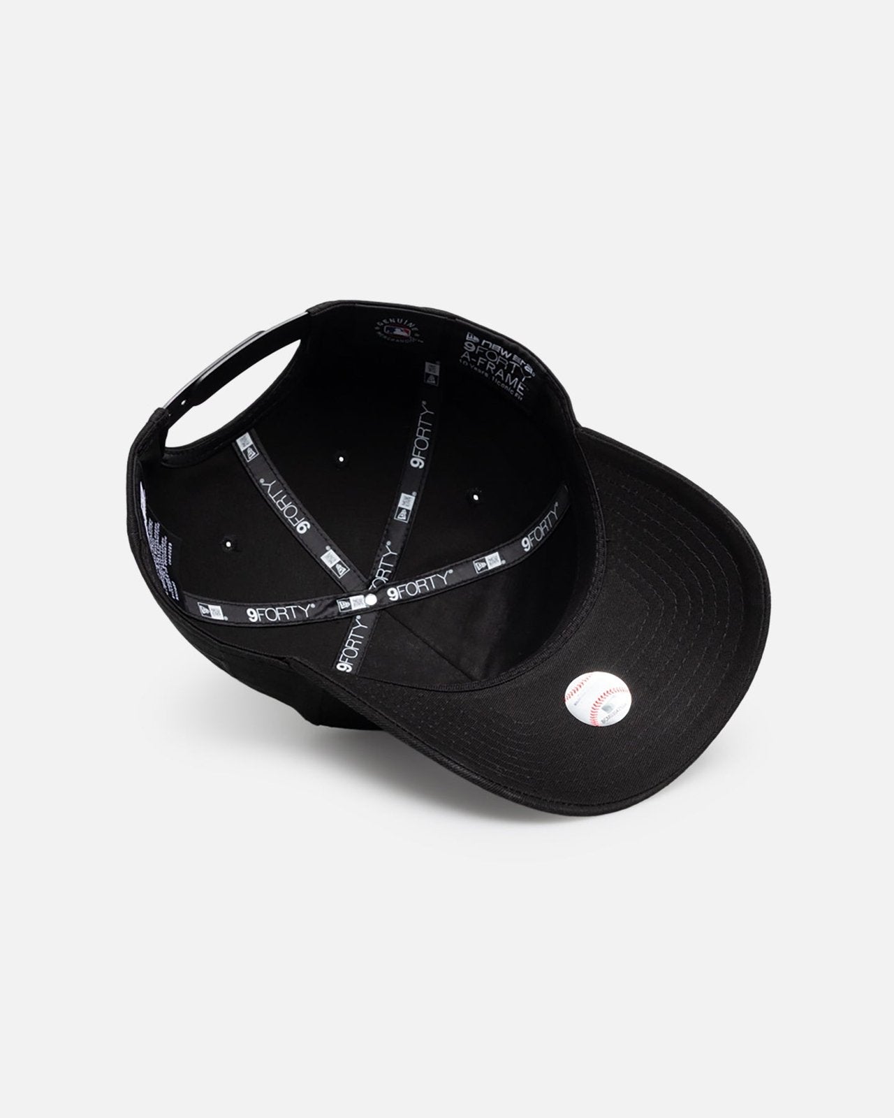 Los Angeles Dodgers 9FORTY A-Frame Snapback - Black Metal Badge - Image 6