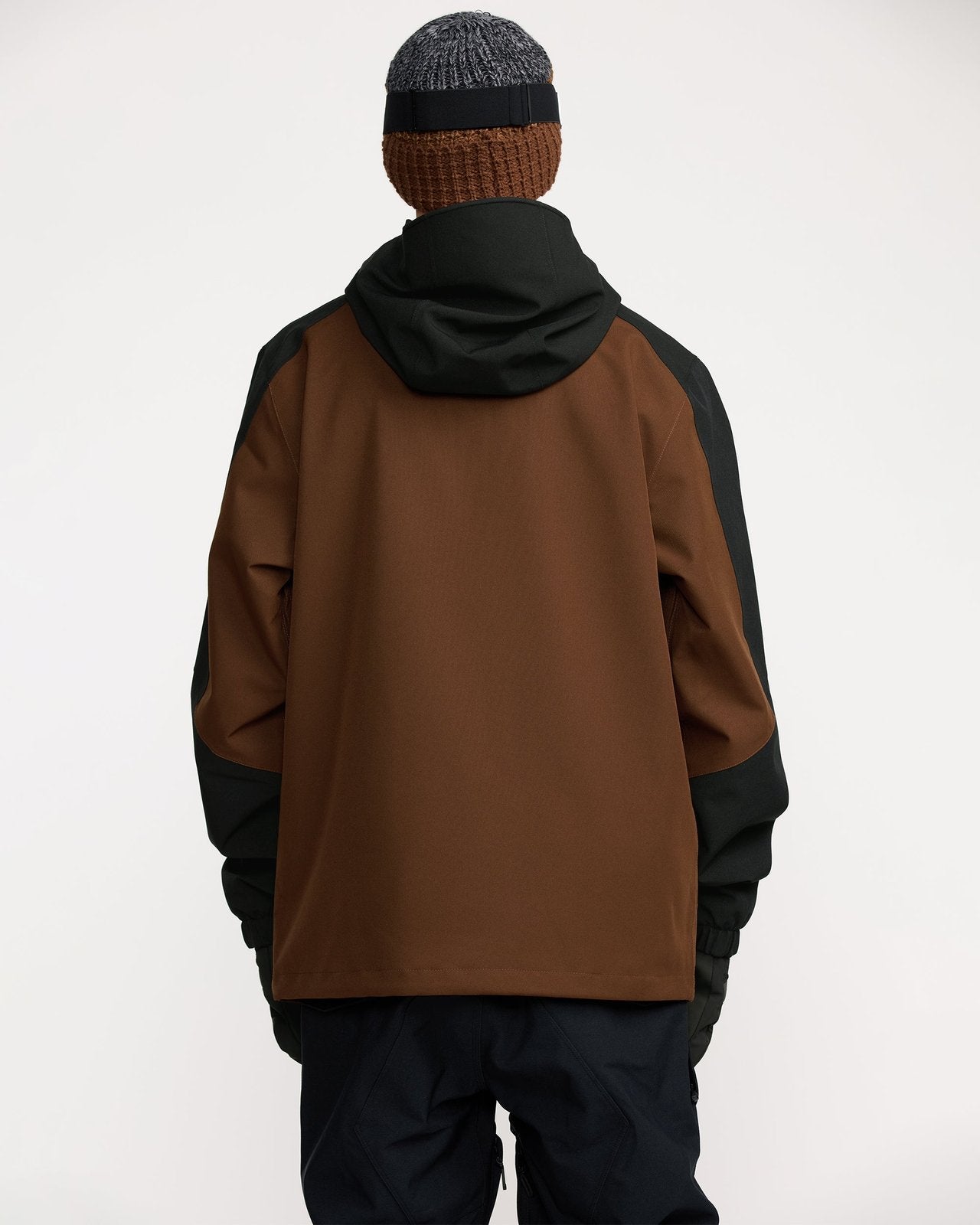 Mens Brighton Full Zip Jacket Brown - Image 6